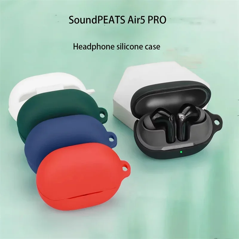 For Sound PEATS Air5 Pro Case Silicone Solid Color Shockproof Earphone Accessories Protector For Sound PEATS Air5 Pro Cover
For Sound PEATS Air5 Pro Case Silicone Solid Color Shockproof Earphone Accessories Protector For Sound PEATS Air5 Pro Cover