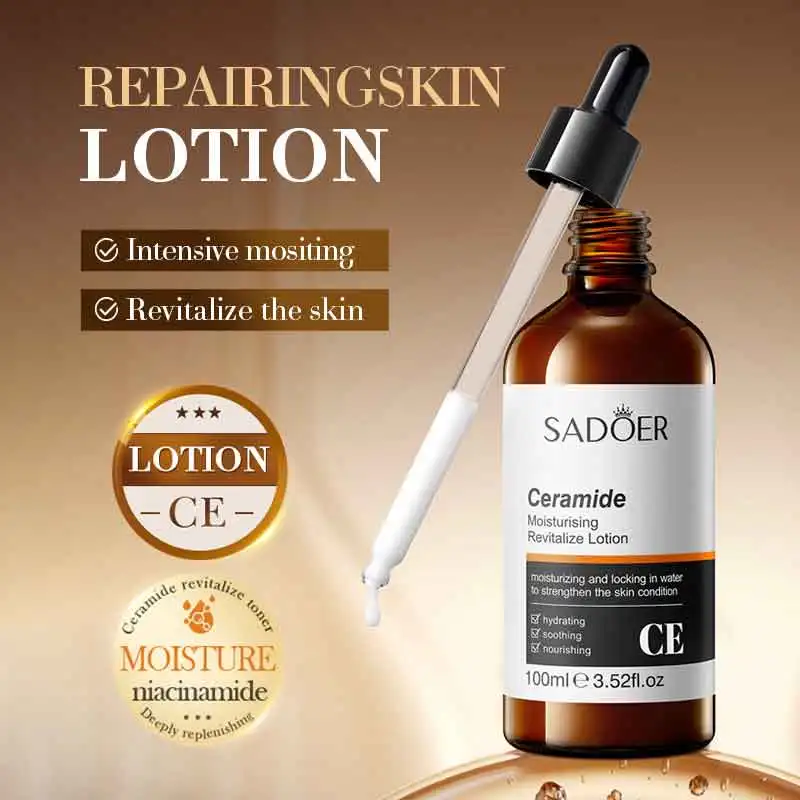 SADOER Ceramide Moisturizing and Repair Lotion Moisturizing and Improving Skin Condition Awakening Skin Vitality
SADOER Ceramide Moisturizing and Repair Lotion Moisturizing and Improving Skin Condition Awakening Skin Vitality