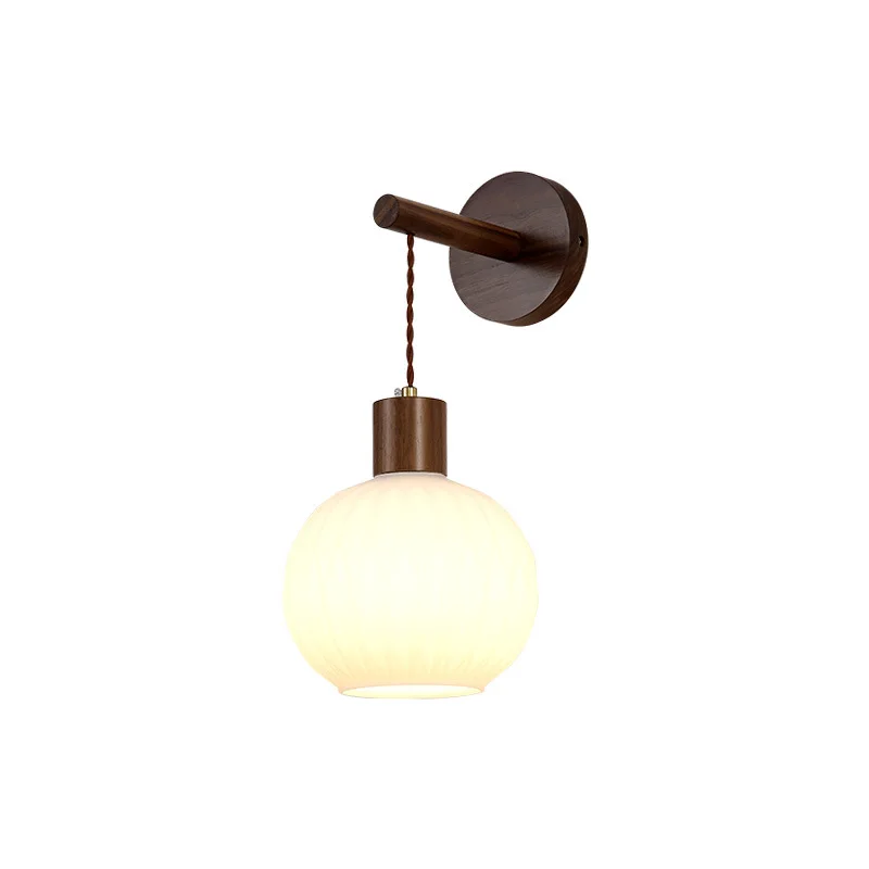 New Chinese retro living room wall lamp French bedroom study bedside sofa background wall glass decorative lamp
New Chinese retro living room wall lamp French bedroom study bedside sofa background wall glass decorative lamp