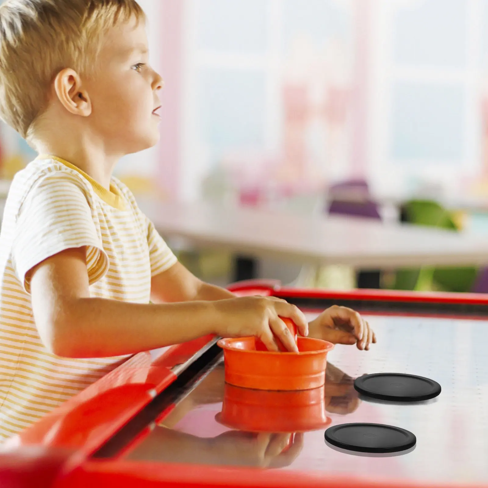 Набор из 5 пластиковых шайб для аэрохоккея, гладкие, для плавного скольжения, аксессуары для настольного хоккея, оборудование для игровой комнаты
Набор из 5 пластиковых шайб для аэрохоккея, гладкие, для плавного скольжения, аксессуары для настольного хоккея, оборудование для игровой комнаты