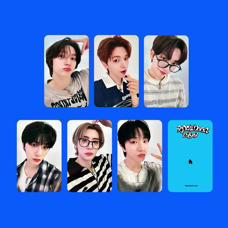 6/12Pcs/Set KPOP BOYNEXTDOOR BBNEXTDO Selfie Cards Taesan Leehan Woonhak YZY Ver Photocards Fashion Postcards Fans Collectibles
6/12Pcs/Set KPOP BOYNEXTDOOR BBNEXTDO Selfie Cards Taesan Leehan Woonhak YZY Ver Photocards Fashion Postcards Fans Collectibles