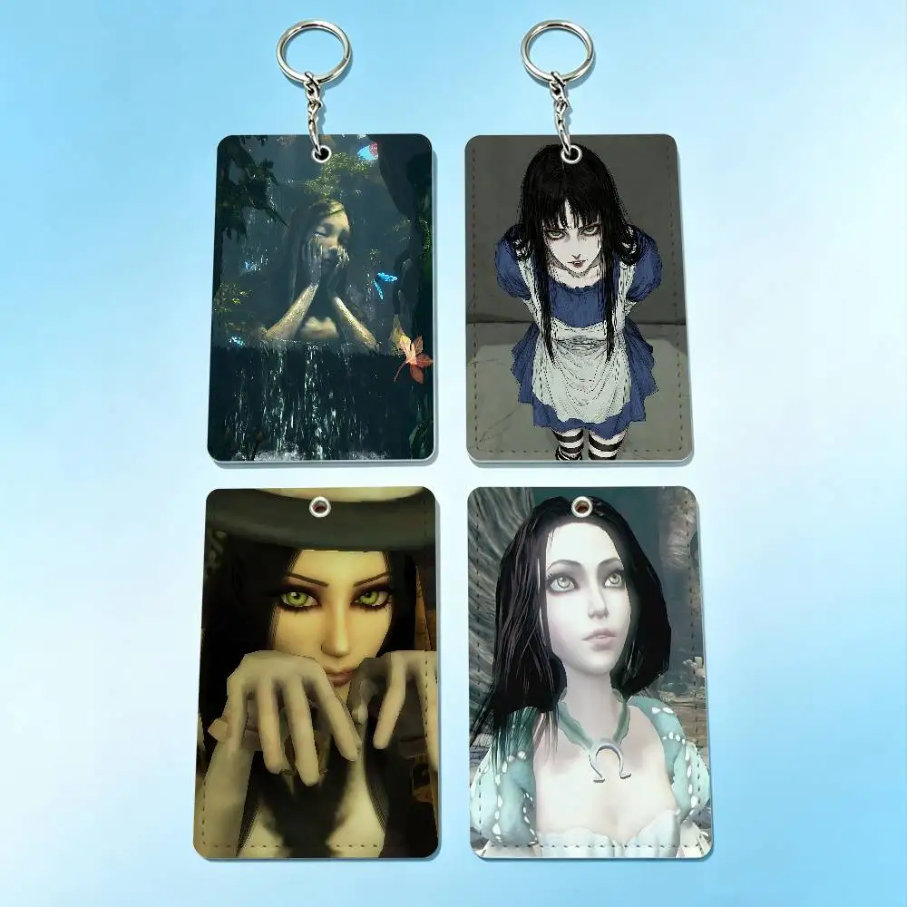Cool Alice Madness R-Returns Card Holder Men And Womenn Universal Antirust Keychain Learther Access Drop Key Tag Ring
Cool Alice Madness R-Returns Card Holder Men And Womenn Universal Antirust Keychain Learther Access Drop Key Tag Ring