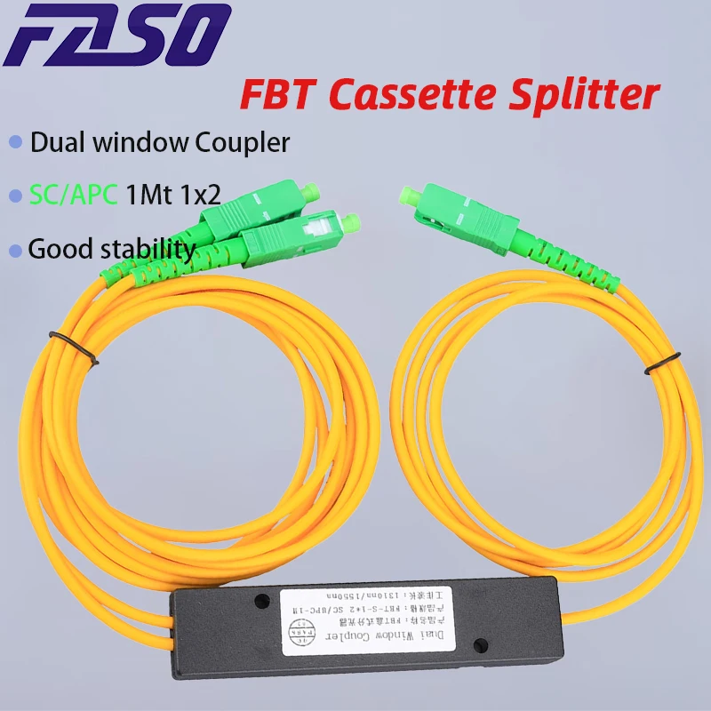 SC/APC 1x2 FTTH Fiber Optic Splitter 1 Point 2 Fiber Optic Splitter Box Tapered 1 To 2 Splitter Box SC/APC Computer Accessories
SC/APC 1x2 FTTH Fiber Optic Splitter 1 Point 2 Fiber Optic Splitter Box Tapered 1 To 2 Splitter Box SC/APC Computer Accessories