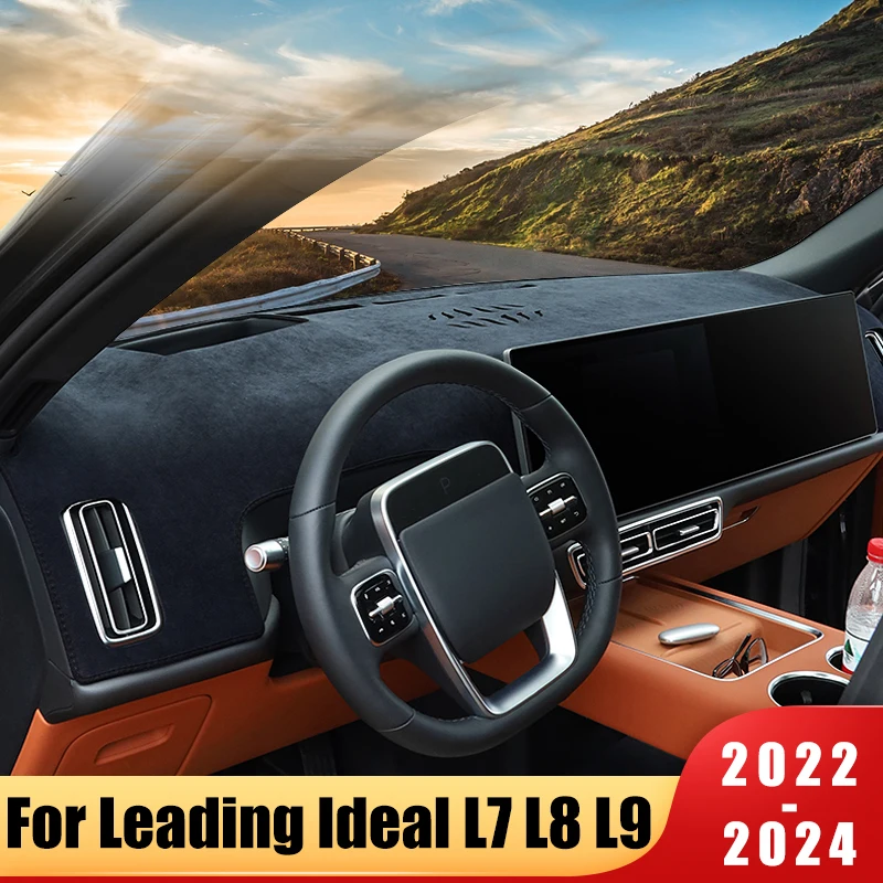 Для ведущих ldeal Li Xiang Авто L7 L8 L9 2022 2023 2024 Приборная панель автомобиля, избегайте фотобликов, коврик для приборной панели, коврик
Для ведущих ldeal Li Xiang Авто L7 L8 L9 2022 2023 2024 Приборная панель автомобиля, избегайте фотобликов, коврик для приборной панели, коврик