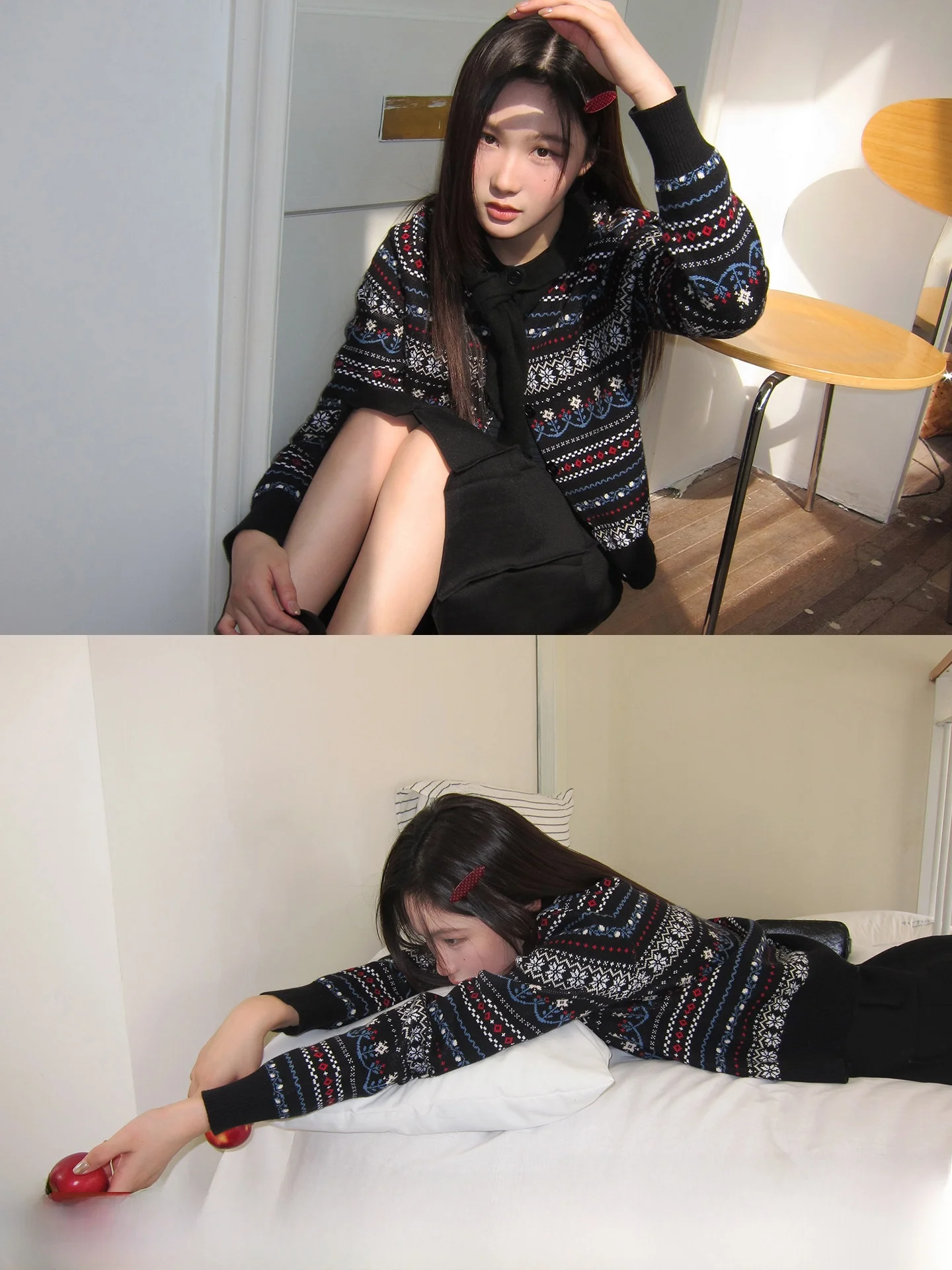 Hello Retro Sle Fair Isle Knitted Open Cardigan Women's Casual Sweater Spring Autumn New Soft Cozy Online Exclusive
Hello Retro Sle Fair Isle Knitted Open Cardigan Women's Casual Sweater Spring Autumn New Soft Cozy Online Exclusive