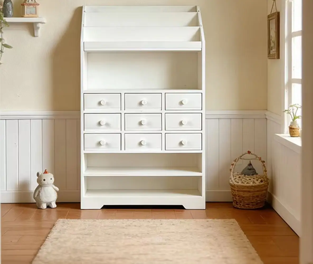1:12 Scale Dollhouse Mini Storage Cabinet, White Drawer Shelving Unit,Simulation Furniture, DIY Room Scene Layout Decor Accessoy
1:12 Scale Dollhouse Mini Storage Cabinet, White Drawer Shelving Unit,Simulation Furniture, DIY Room Scene Layout Decor Accessoy