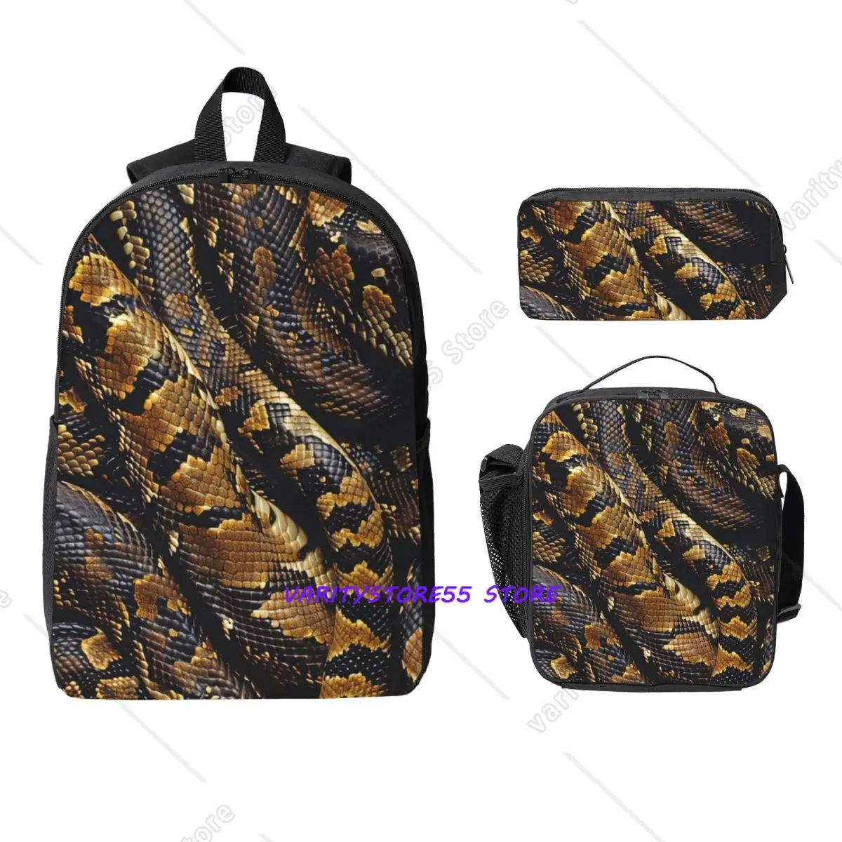 Snakes On A Train Backpack Student BookBag School Bag Computer Shoulder Bags 3ps Insulated Lunch Bag Pencil Case
Snakes On A Train Backpack Student BookBag School Bag Computer Shoulder Bags 3ps Insulated Lunch Bag Pencil Case