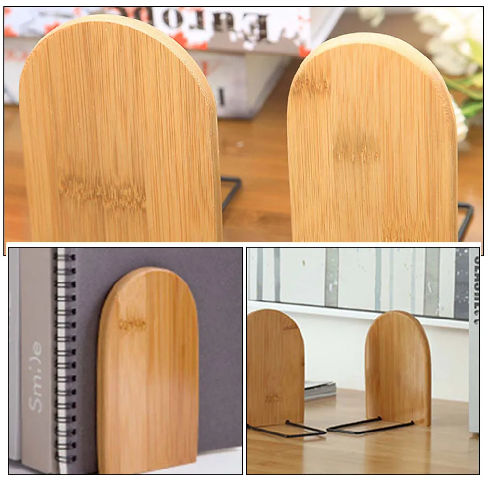 2Pcs Bamboo Bookends Stylish Home Decor Desktop Book Holders Bookends Desktop Book Holders Bookstand Office Accessories
2Pcs Bamboo Bookends Stylish Home Decor Desktop Book Holders Bookends Desktop Book Holders Bookstand Office Accessories