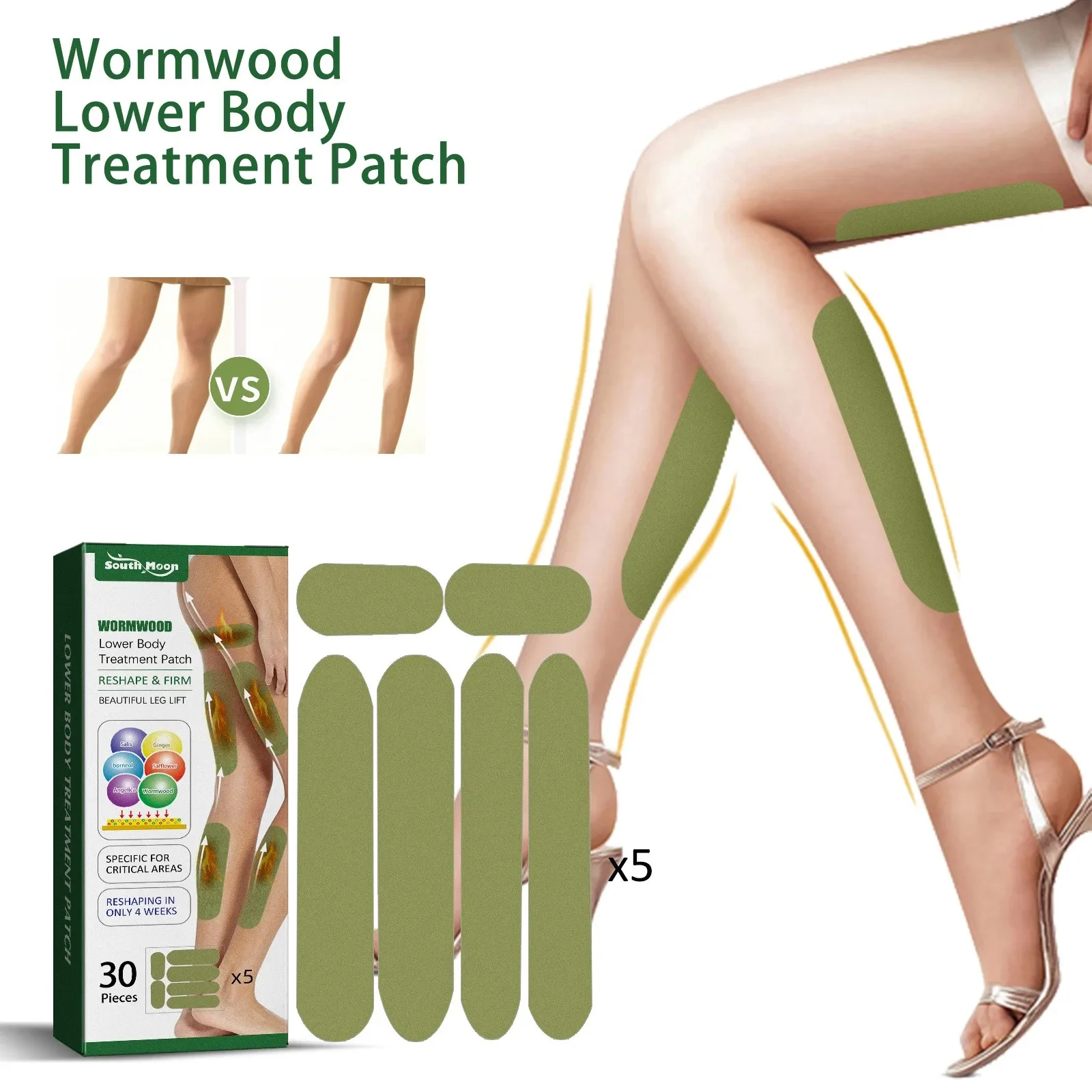 90pcs/box Leg Slimming Patch Wormwood Slim Leg Plasters Fat Burning Anti Cellulite Quick Thin Leg Patches Weight Loss Stickers
90pcs/box Leg Slimming Patch Wormwood Slim Leg Plasters Fat Burning Anti Cellulite Quick Thin Leg Patches Weight Loss Stickers
