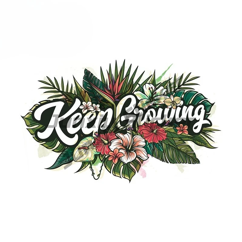 For Keep Growing Flower Car Stickers Sunscreen Cartoon Decals Scratch-Proof Windows Simple Car Label
For Keep Growing Flower Car Stickers Sunscreen Cartoon Decals Scratch-Proof Windows Simple Car Label