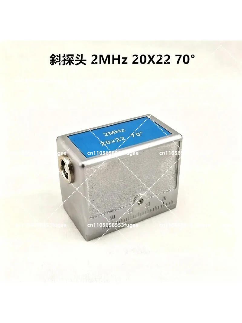 2MHz 20×22 70°F Ultrasonic Oblique Probe — Steel Structure Weld Flaw Detector, Non-Destructive Testing Equipment
2MHz 20×22 70°F Ultrasonic Oblique Probe — Steel Structure Weld Flaw Detector, Non-Destructive Testing Equipment
