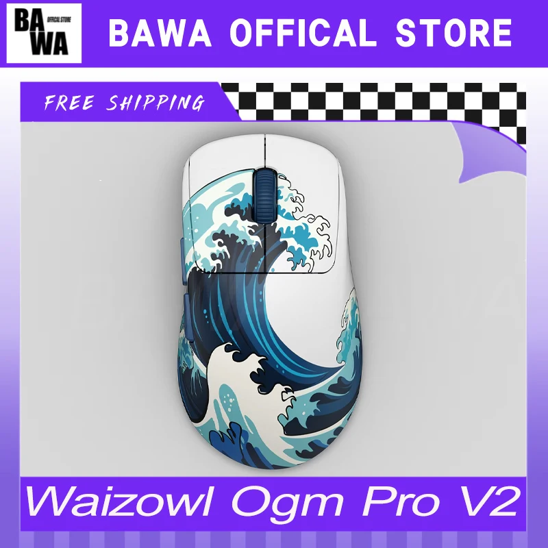 Waizowl Ogm Pro V2 Mouse Three Mode Wireless Paw3950 30000dpi Lightweight Customized Gaming Mouse For Desktop Computer Mice Gift
Waizowl Ogm Pro V2 Mouse Three Mode Wireless Paw3950 30000dpi Lightweight Customized Gaming Mouse For Desktop Computer Mice Gift