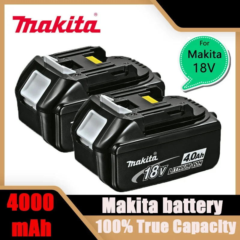 Makita Original 18V Makita 6000mAh Lithium ion Rechargeable Battery 18v drill Replacement Batteries BL1860 BL1830 BL1850 BL1860B
Makita Original 18V Makita 6000mAh Lithium ion Rechargeable Battery 18v drill Replacement Batteries BL1860 BL1830 BL1850 BL1860B