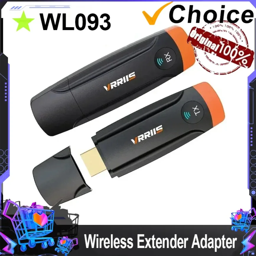 Беспроводной HDMI-совместимый видеопередатчик-приемник 60 м, 8 передатчиков на 1 приемник, портативный 5G-удлинитель для HD-телевизоров, ноутбуков, ПК, камер, смартфонов
Беспроводной HDMI-совместимый видеопередатчик-приемник 60 м, 8 передатчиков на 1 приемник, портативный 5G-удлинитель для HD-телевизоров, ноутбуков, ПК, камер, смартфонов