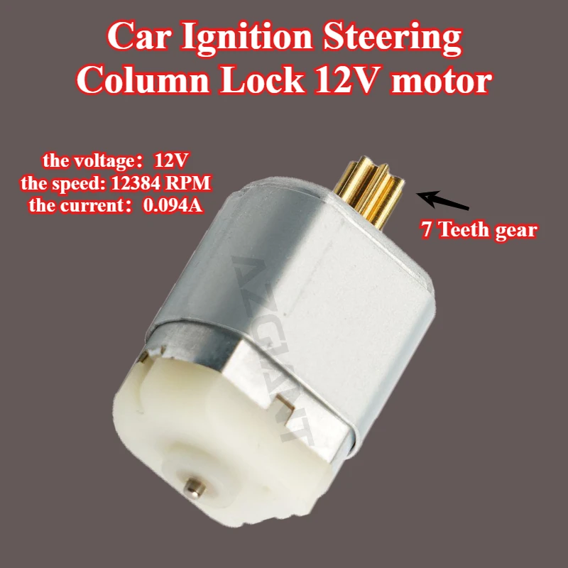 AZGIANT E0160100 Car Ignition Steering Column Lock motor for Renault Scenic II MK2 III MK3 2003-2009-2016 7 Teeth gear auto tool
AZGIANT E0160100 Car Ignition Steering Column Lock motor for Renault Scenic II MK2 III MK3 2003-2009-2016 7 Teeth gear auto tool