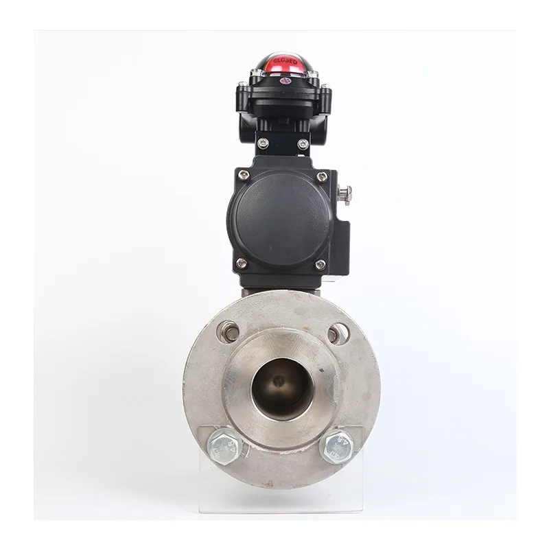 Flange pneumatic ball valve, stainless steel pneumatic control valve zero leakage
Flange pneumatic ball valve, stainless steel pneumatic control valve zero leakage