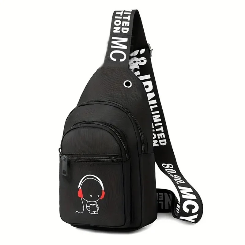 Men's business briefcase with cartoon print, crossbody bag, sporty casual waist bag, multi-layered pocket, suitable for travel
Men's business briefcase with cartoon print, crossbody bag, sporty casual waist bag, multi-layered pocket, suitable for travel