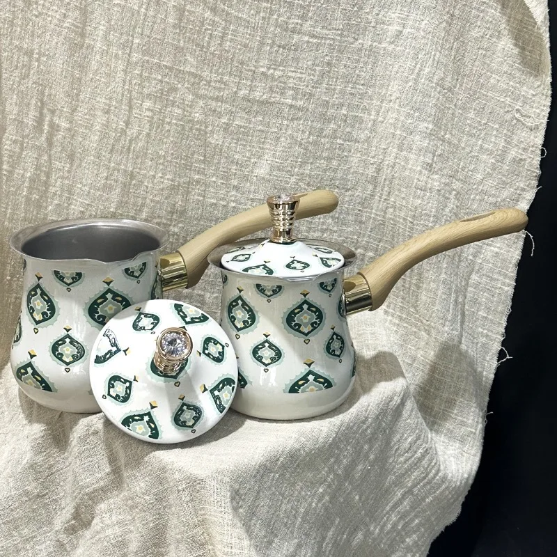 Coffee pot set, hot butter cup with lid
Coffee pot set, hot butter cup with lid