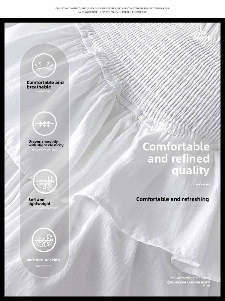 Белая юбка трапециевидной формы с высокой талией. Женская балетная юбка. Пышная юбка f-длины. Смесь влажного полиэстера. Весна 202. Новинка.
Белая юбка трапециевидной формы с высокой талией. Женская балетная юбка. Пышная юбка f-длины. Смесь влажного полиэстера. Весна 202. Новинка.