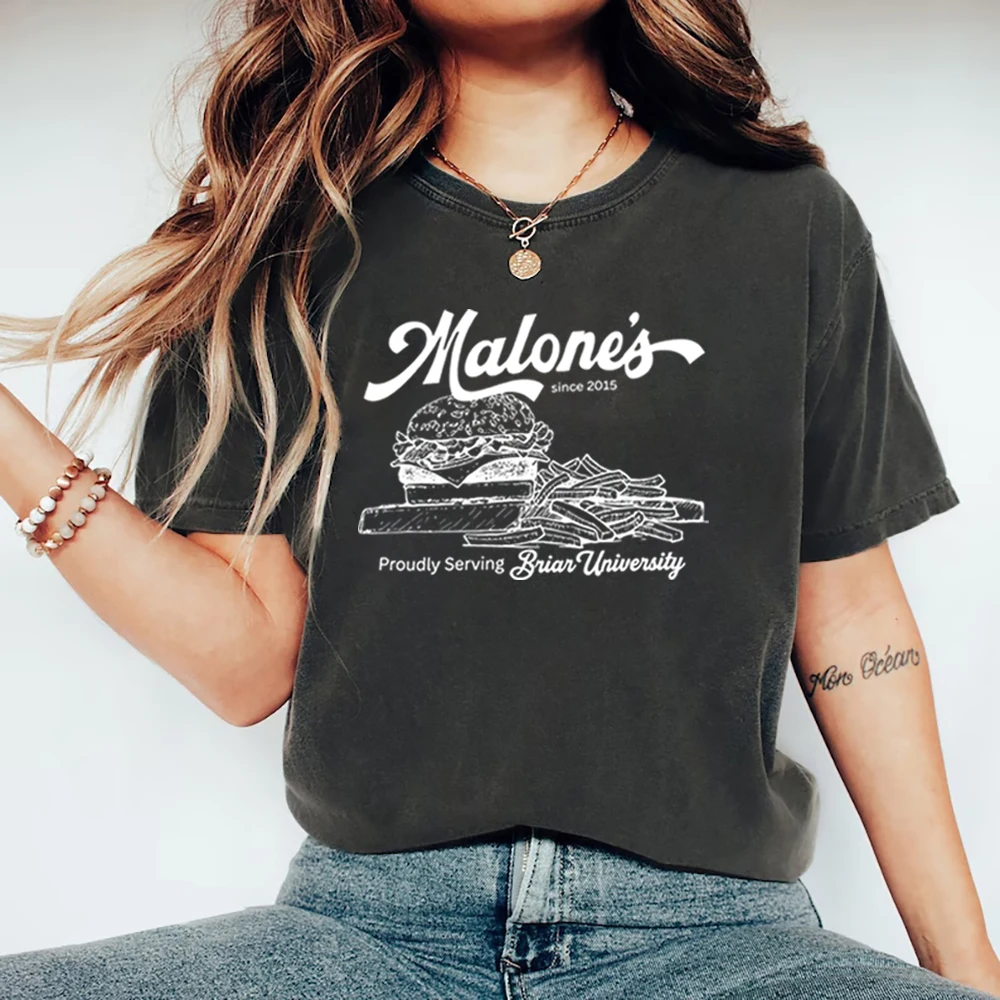 Malone's Since 2015 Briar University T-Shirt Hockey Romance Tee Best Burgers Tshirt Vintage Short Sleeve T-Shirts Bookish Gift
Malone's Since 2015 Briar University T-Shirt Hockey Romance Tee Best Burgers Tshirt Vintage Short Sleeve T-Shirts Bookish Gift