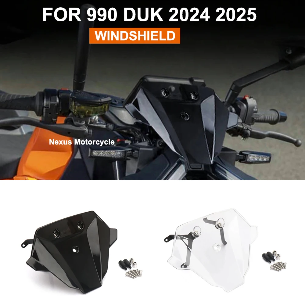 Windscreen Windshield Wind Shield Screen Deflector Protector For 990 Duk 990 990Duk Duk990 2024 2025 Motorcycle Accessories
Windscreen Windshield Wind Shield Screen Deflector Protector For 990 Duk 990 990Duk Duk990 2024 2025 Motorcycle Accessories