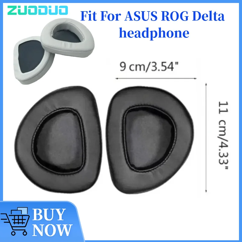 ZUODUO Replacement Foam Ear Pads Cushions for ASUS ROG Delta Headphones Soft Form Earpad High Quality
ZUODUO Replacement Foam Ear Pads Cushions for ASUS ROG Delta Headphones Soft Form Earpad High Quality
