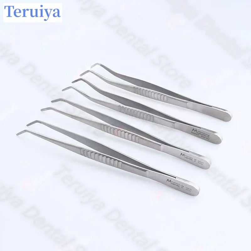 Atraumatic Micro Precision Dental Tweezers - Serrated Straight/Curved Forceps for Oral Implant Surgery
Atraumatic Micro Precision Dental Tweezers - Serrated Straight/Curved Forceps for Oral Implant Surgery