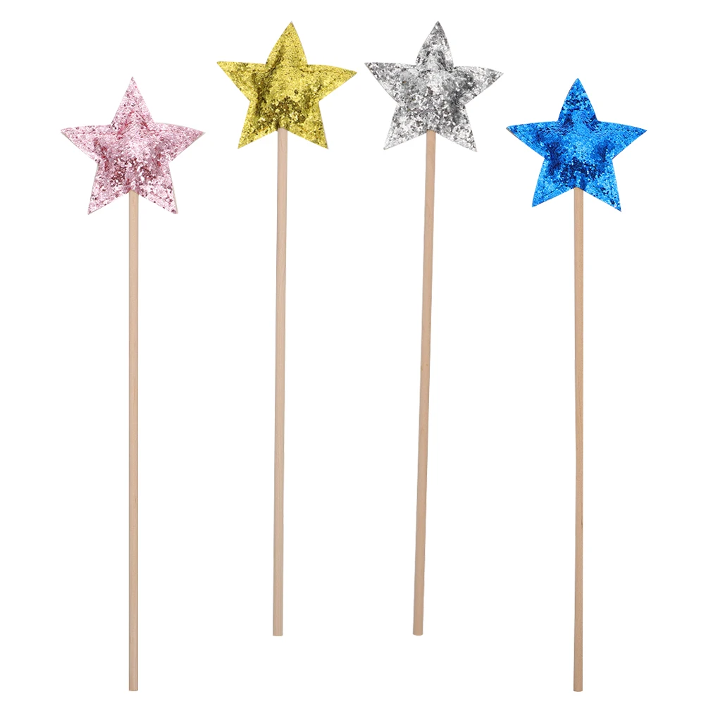 4pcs Fairy Props for Girls Star Shaped Sticks Handheld Cosplay Wand Party Photo Stage Decor Accessories
4pcs Fairy Props for Girls Star Shaped Sticks Handheld Cosplay Wand Party Photo Stage Decor Accessories