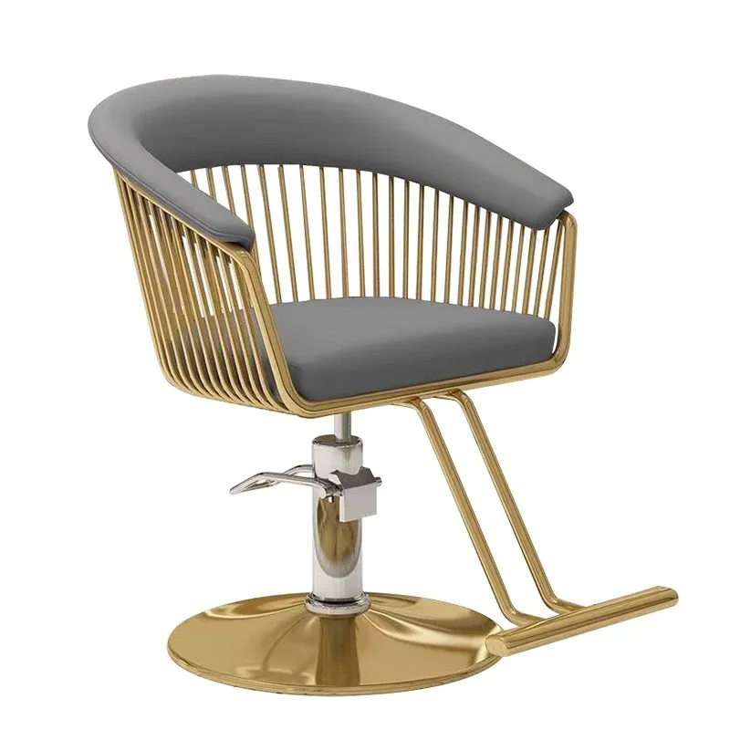 Modern light luxury barbershop hair cutting chair furniture salon chair liftable hairdressing chair hair salon special metal equ
Modern light luxury barbershop hair cutting chair furniture salon chair liftable hairdressing chair hair salon special metal equ