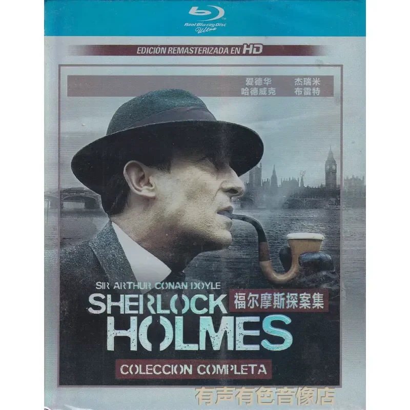 Suspense TV Series Sherlock Holmes Seasons 1 to 4 Plus 5 Movies Genuine High Definition Blu-ray 10 Discs
Suspense TV Series Sherlock Holmes Seasons 1 to 4 Plus 5 Movies Genuine High Definition Blu-ray 10 Discs
