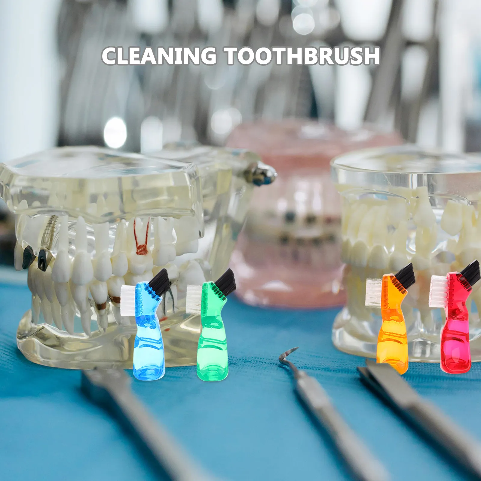 4Pcs Denture Cleaning Brush Short Non-Slip Handle Ergonomic Grip for Easy Maintenance Gentle Bristles Safe on Gums Dental
4Pcs Denture Cleaning Brush Short Non-Slip Handle Ergonomic Grip for Easy Maintenance Gentle Bristles Safe on Gums Dental