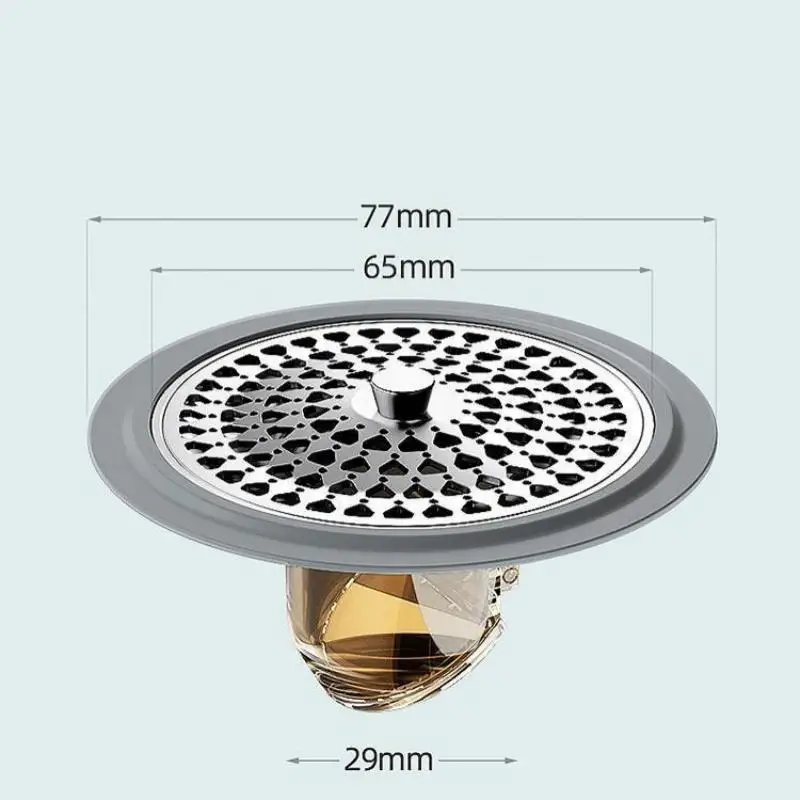 Stainless Steel Universal Floor Drain Strainer Anti Odor Insect Proof for Bathroom Shower Kitchen Sink Laundry
Stainless Steel Universal Floor Drain Strainer Anti Odor Insect Proof for Bathroom Shower Kitchen Sink Laundry