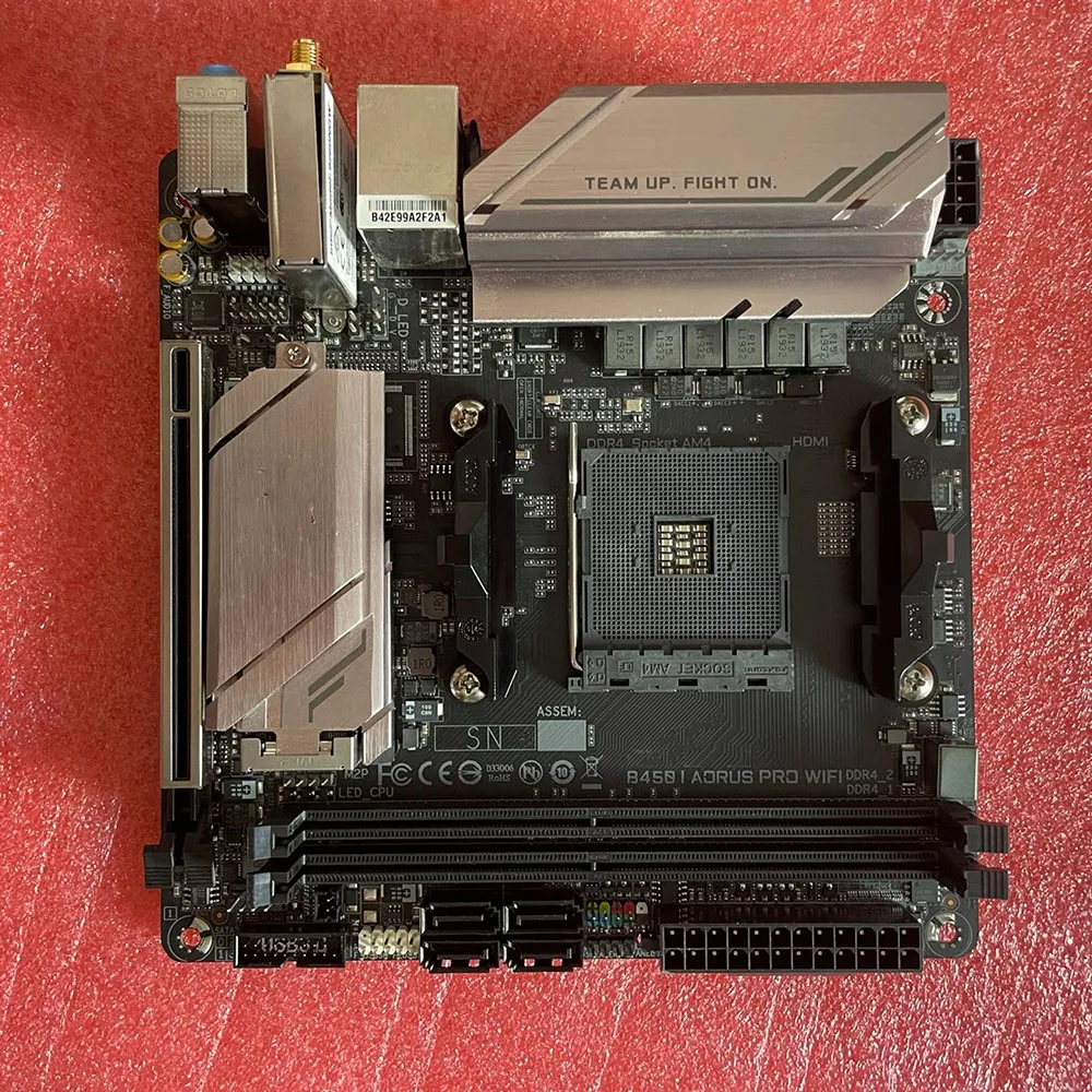 Материнская плата B450i AORUS PRO WIFI AM4 B450 MINI-ITX M.2 wifi DDR4
Материнская плата B450i AORUS PRO WIFI AM4 B450 MINI-ITX M.2 wifi DDR4