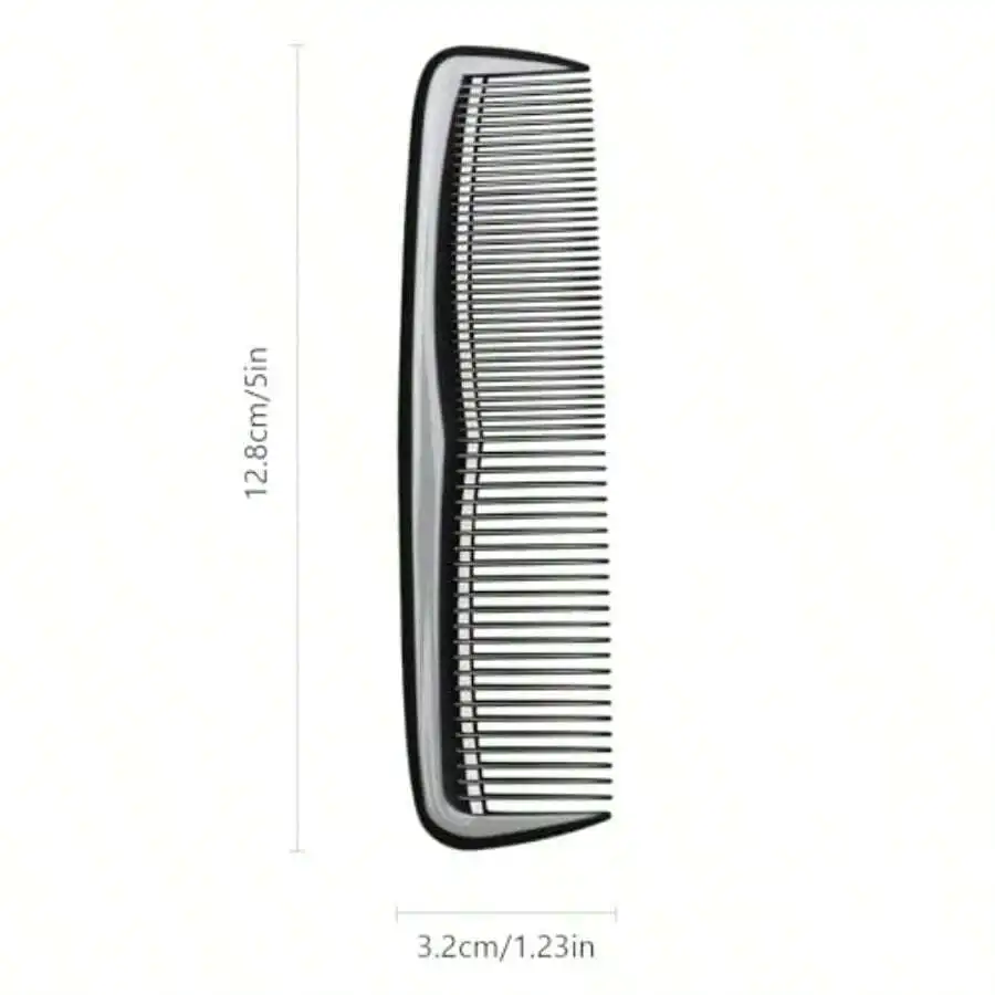 12 Pack Pocket Hair Combs For Men Women Dual Density Teeth Short Hair Beard Mustache Travel Black
12 Pack Pocket Hair Combs For Men Women Dual Density Teeth Short Hair Beard Mustache Travel Black