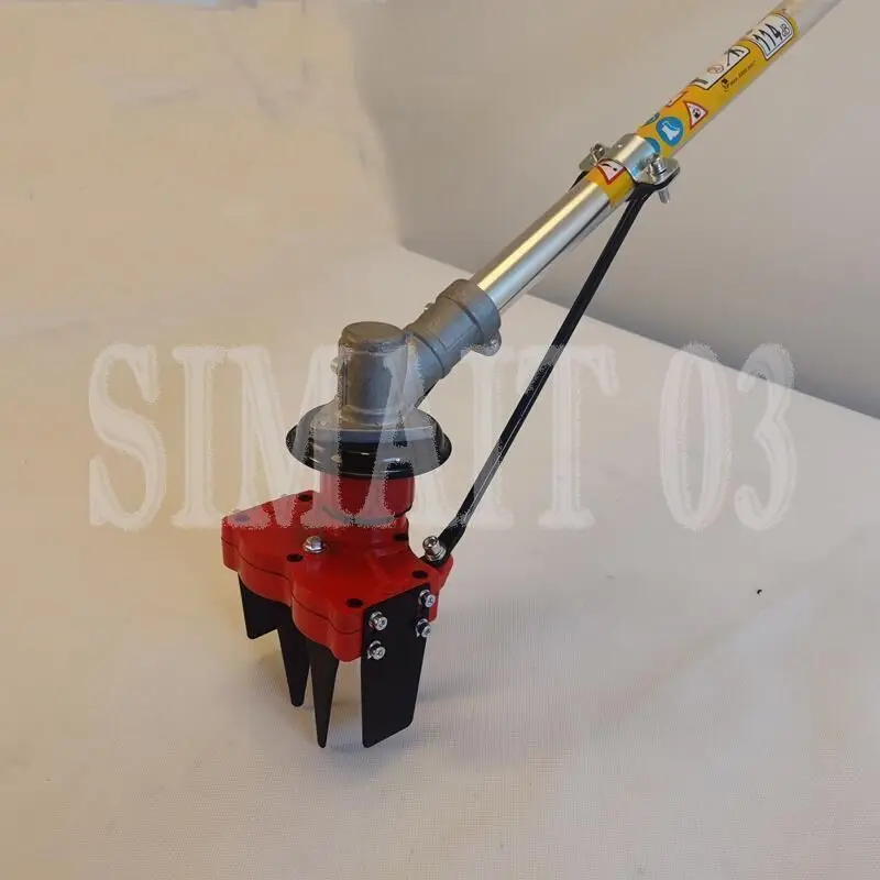 Universal 2/4 Blade Mini Tiller Attachment - Soil Breaker & Grass Trimmer Head for Brush Cutters
Universal 2/4 Blade Mini Tiller Attachment - Soil Breaker & Grass Trimmer Head for Brush Cutters