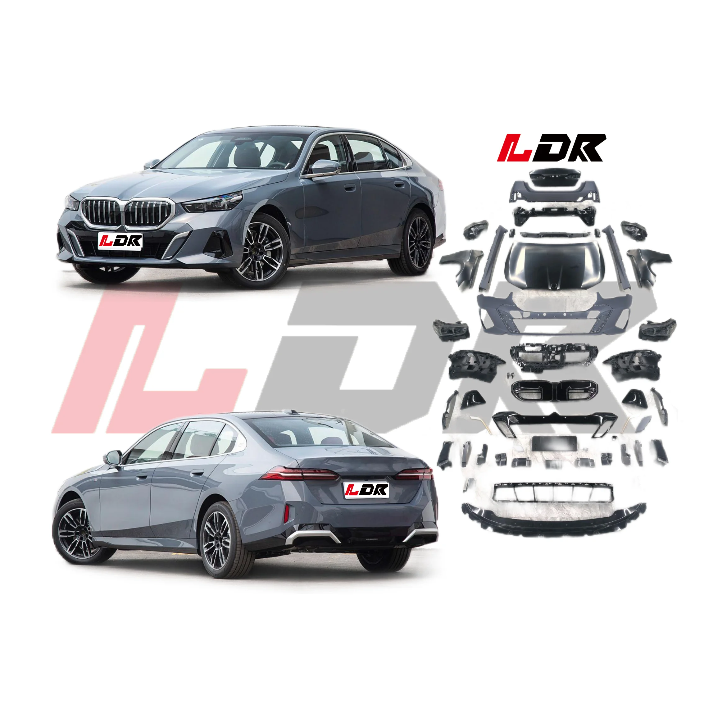 Hot Sales Bodykit for BMW 5 Series F10 Upgrade to G60 MT 2024+ Front Bumper Headlight Taillight Hood Trunk Door Old to NEW Style
Hot Sales Bodykit for BMW 5 Series F10 Upgrade to G60 MT 2024+ Front Bumper Headlight Taillight Hood Trunk Door Old to NEW Style