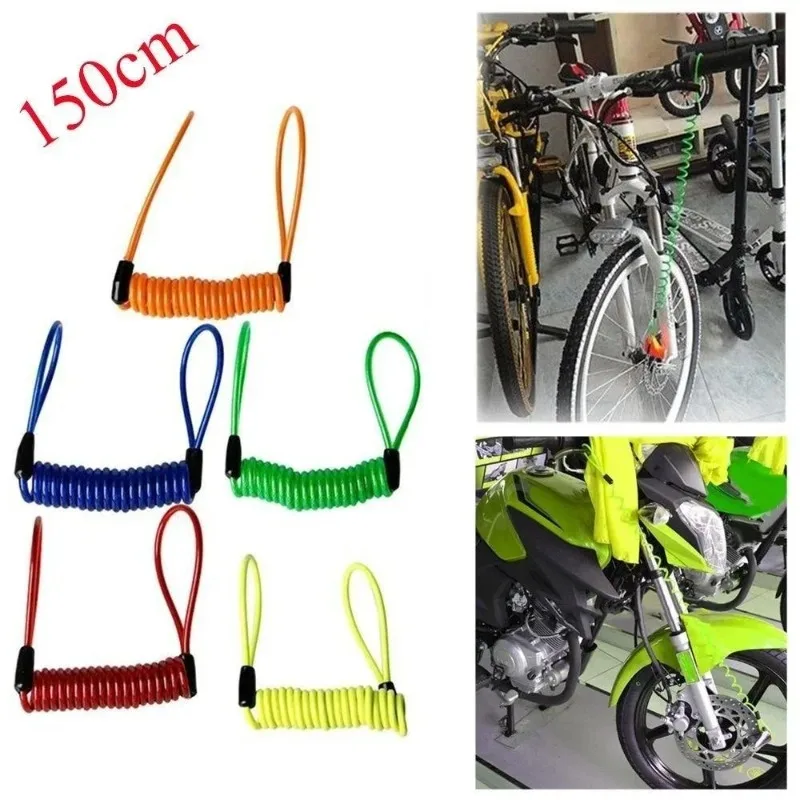Велосипедный пружинный тросовый замок, противоугонная веревка, сигнализация, дисковый замок, напоминание о безопасности велосипеда, защита от кражи мотоцикла, 150 см
Велосипедный пружинный тросовый замок, противоугонная веревка, сигнализация, дисковый замок, напоминание о безопасности велосипеда, защита от кражи мотоцикла, 150 см
