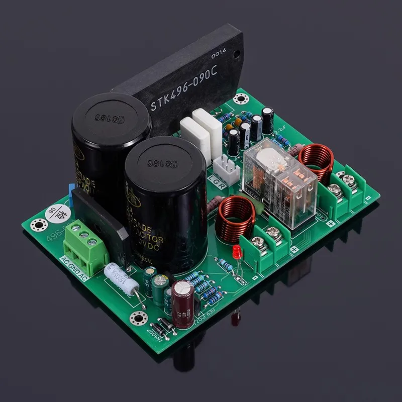 300W Low Distortion Classic STK High Power Beautiful Sound Thick Film STK496-430 Amplifier Board DIY Finished Board
300W Low Distortion Classic STK High Power Beautiful Sound Thick Film STK496-430 Amplifier Board DIY Finished Board