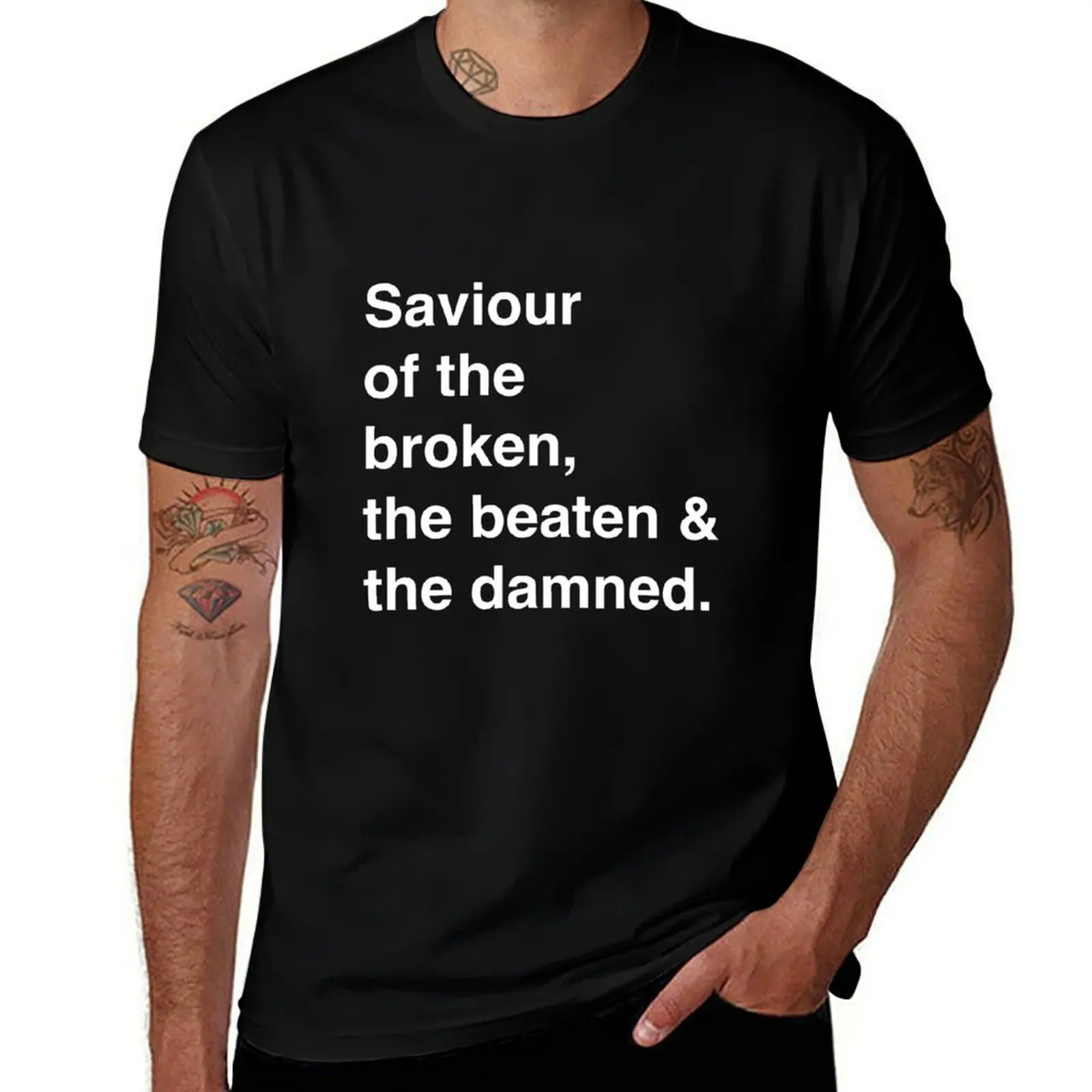 Saviour T-Shirt oversize t-shirts man kawaii clothes quick-drying man clothes Men's t-shirts
Saviour T-Shirt oversize t-shirts man kawaii clothes quick-drying man clothes Men's t-shirts