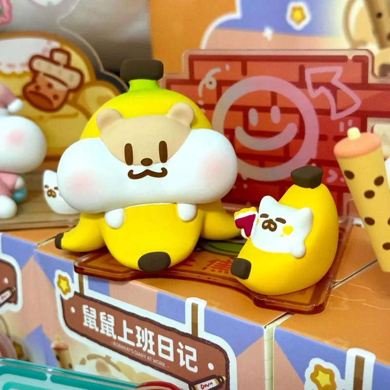 Bobarat Blind Box In Stock Bobarats Diary At Work Series Kawaii Milk Tea Hamster Figure Desktop Decoration Toy Gift For Adult
Bobarat Blind Box In Stock Bobarats Diary At Work Series Kawaii Milk Tea Hamster Figure Desktop Decoration Toy Gift For Adult