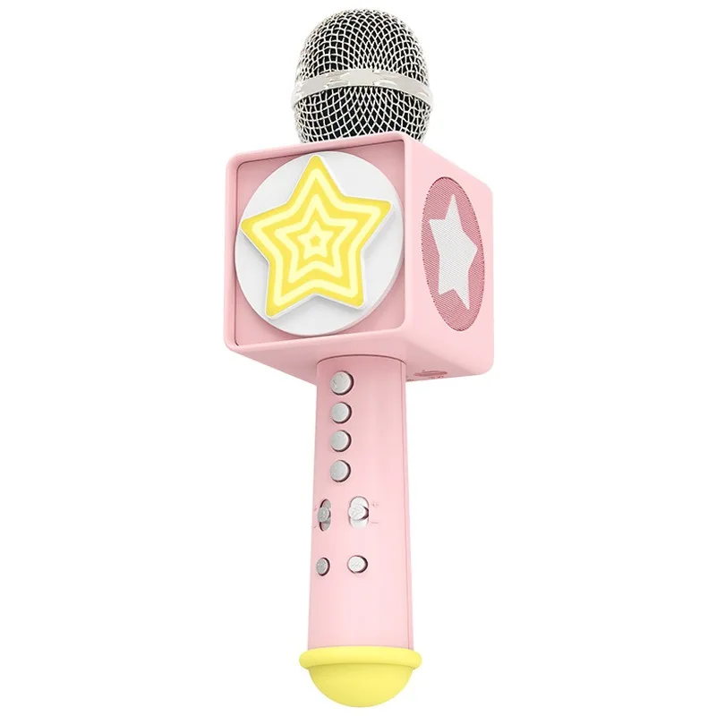 Microphone microphone stereo integrated family Karaoke mobile phone singing double chorus gift
Microphone microphone stereo integrated family Karaoke mobile phone singing double chorus gift