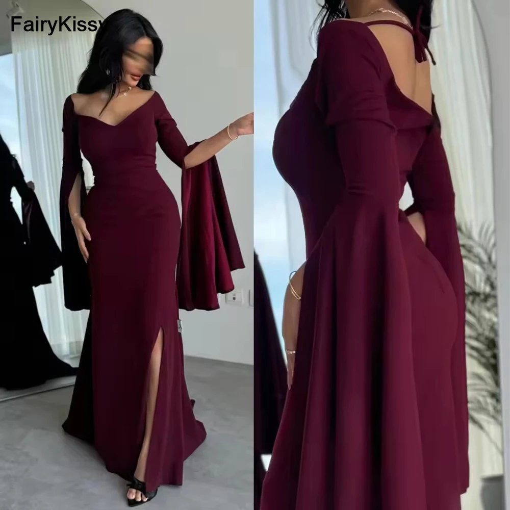 FairyKissy Fashion High Quality Jersey Pleat Mermaid Off-the-shoulder Long Dresses Bespoke Formal Occasion Dresses
FairyKissy Fashion High Quality Jersey Pleat Mermaid Off-the-shoulder Long Dresses Bespoke Formal Occasion Dresses