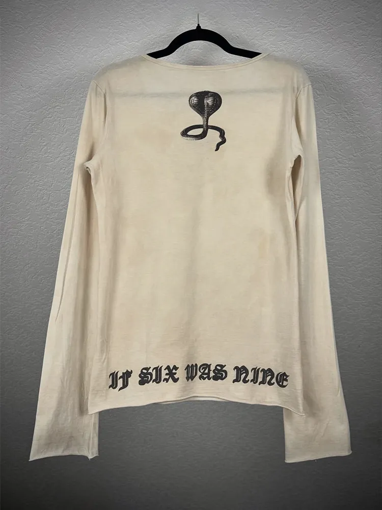 Ifsixwasnine vision cobra 3d three-dimensional printing antique long-sleeved T-shirt
Ifsixwasnine vision cobra 3d three-dimensional printing antique long-sleeved T-shirt