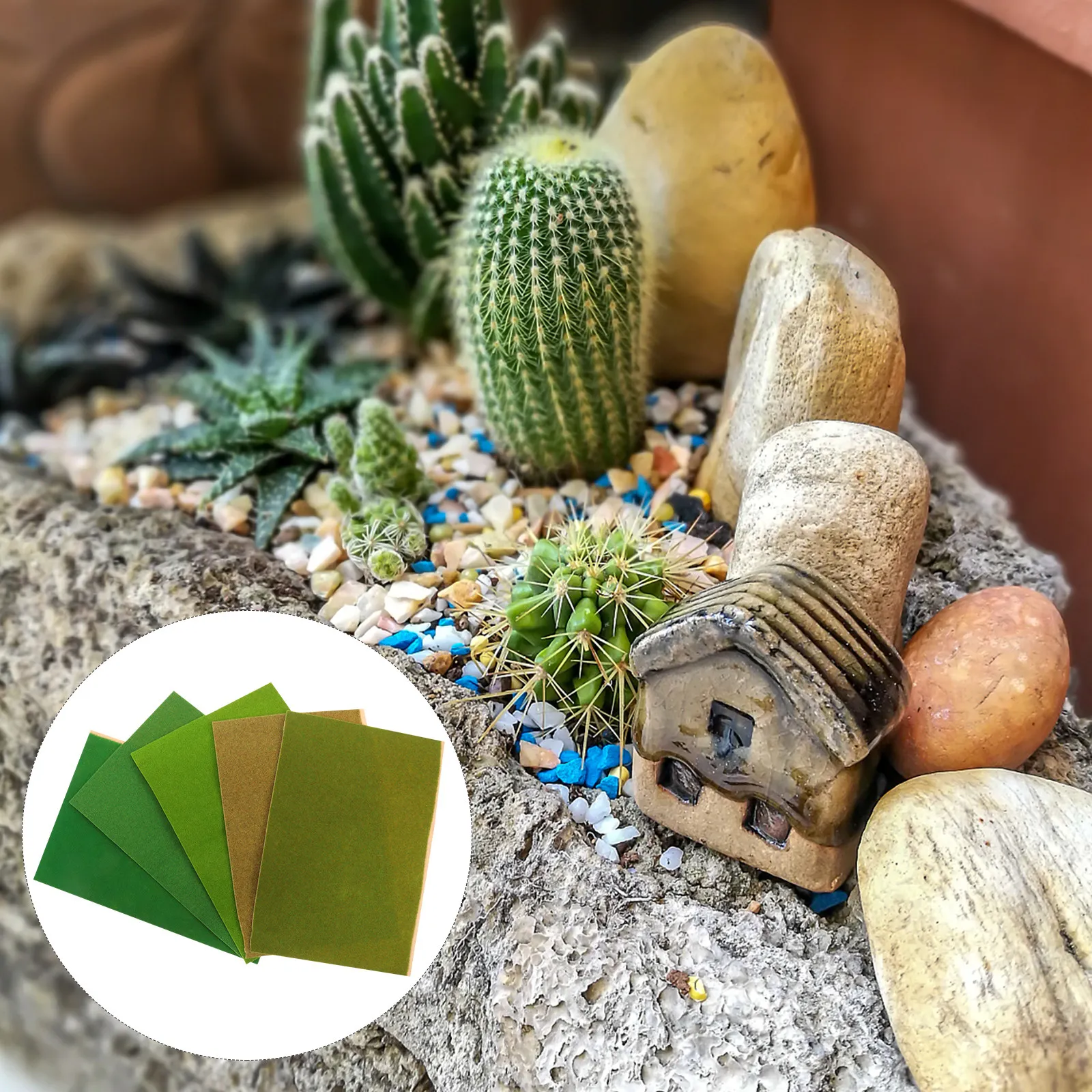 5Pcs Sand Table Turf Mat Artificial Grass Pad Cuttable Fake Turf Landscape Decor for DIY Microscenery Home Decoration Theme
5Pcs Sand Table Turf Mat Artificial Grass Pad Cuttable Fake Turf Landscape Decor for DIY Microscenery Home Decoration Theme