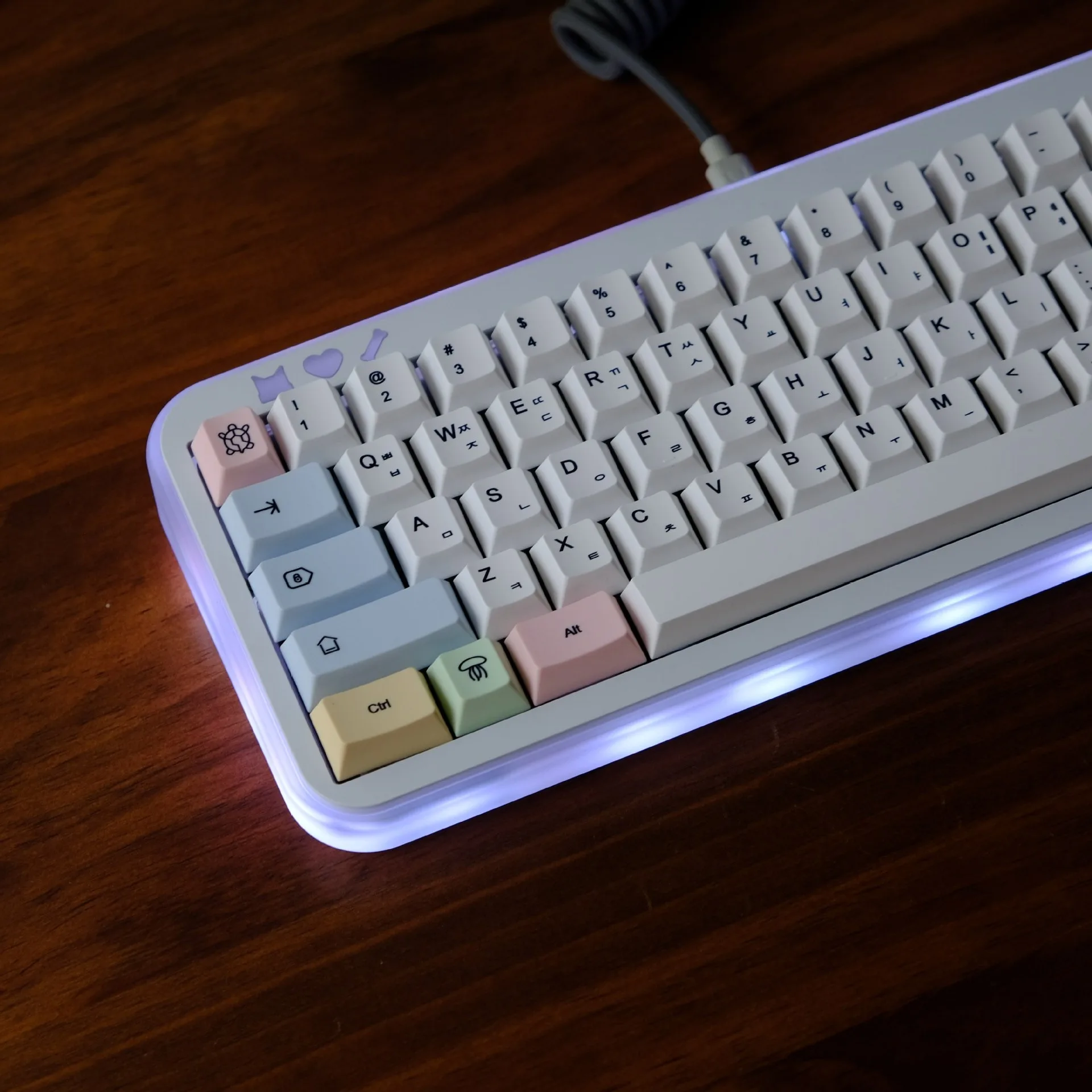 151 keys Korean Keycaps ISO Enter Chalk theme Cherry Profile PBT Keycap For Mx Swtich Mechanical Keyboard custom Key Caps GK61
151 keys Korean Keycaps ISO Enter Chalk theme Cherry Profile PBT Keycap For Mx Swtich Mechanical Keyboard custom Key Caps GK61