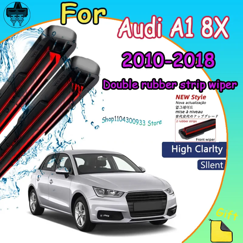 2-Pack Replacement All-Season Windshield Wipers For Audi A1 8X 2010-2018 S1 Front Wiper Blades Direct Fit
2-Pack Replacement All-Season Windshield Wipers For Audi A1 8X 2010-2018 S1 Front Wiper Blades Direct Fit