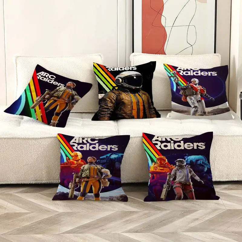 A-Arc R-Raiders Game Cushion Cover Car Throw Pillow Case For Sofa Car Christmas Gift 40x40cm 45x45cm
A-Arc R-Raiders Game Cushion Cover Car Throw Pillow Case For Sofa Car Christmas Gift 40x40cm 45x45cm