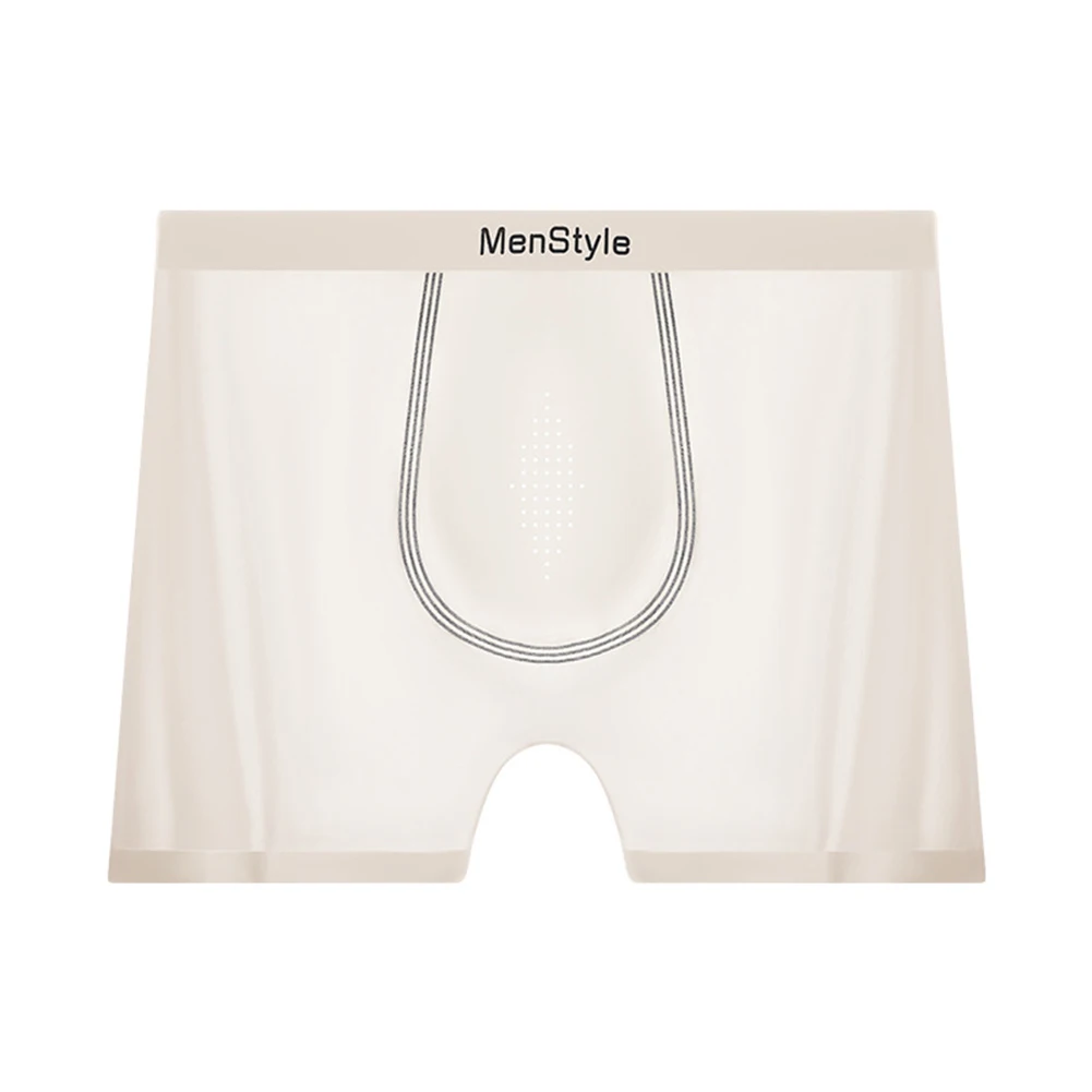 Men Seamless Boxer Shorts Ice Silk Underwear Satin Smooth 3D Bulge Pouch Trunks Ultra-thin Breathable Solid Color Underpants
Men Seamless Boxer Shorts Ice Silk Underwear Satin Smooth 3D Bulge Pouch Trunks Ultra-thin Breathable Solid Color Underpants