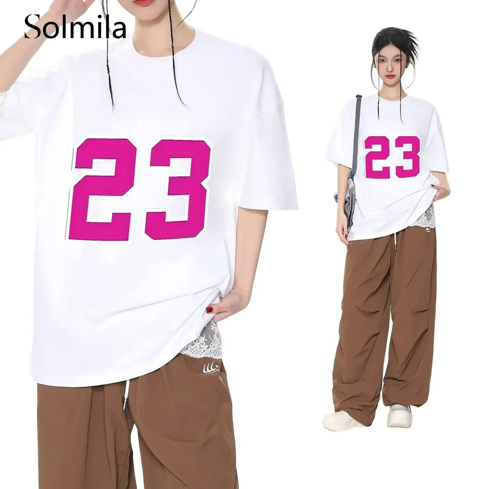 Women's Y2K Oversized Summer Digital Printing Korean Vintage Washed Loose Fit Shirt Round Neck Breathable Short Sleeve T Shirt
Women's Y2K Oversized Summer Digital Printing Korean Vintage Washed Loose Fit Shirt Round Neck Breathable Short Sleeve T Shirt