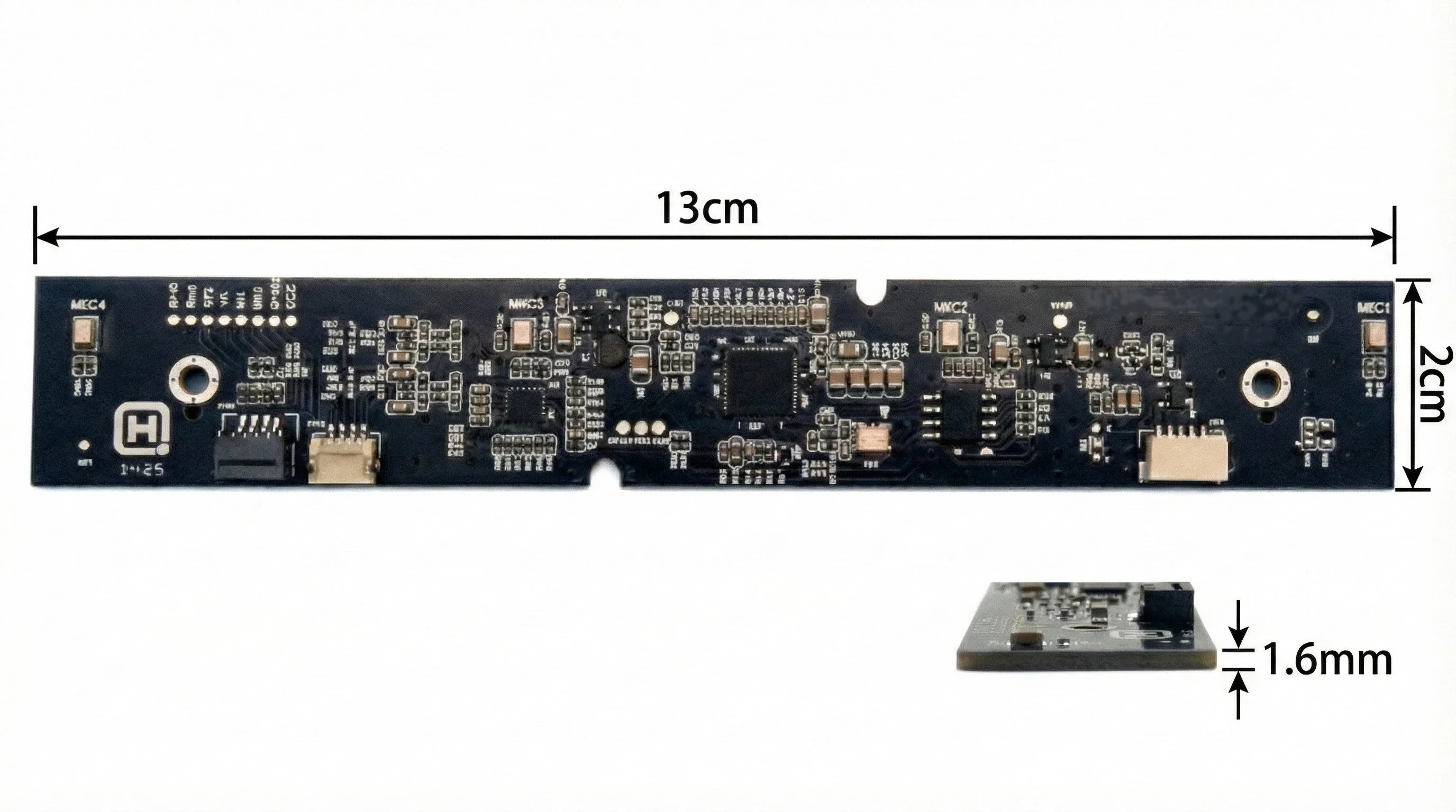 Directional Pickup 60degree 4-element Array Echo Cancellation, Reverberation Reduction, Noise Suppression, AI Noise Reduction
Directional Pickup 60degree 4-element Array Echo Cancellation, Reverberation Reduction, Noise Suppression, AI Noise Reduction